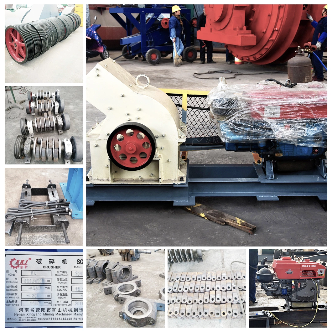 Diesel Salt Rock Stone Crusher Price Small Limestone Gold Ore Coal Hammer Mill Crusher Price