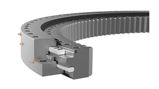 Rodamiento giratorio de rodillos cruzados simples Fabricante europeo de rodamientos giratorios