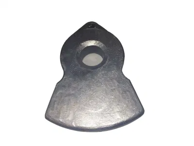 Martillo popular de acero con alto contenido de manganeso para trituradora de metal, protector de pasador